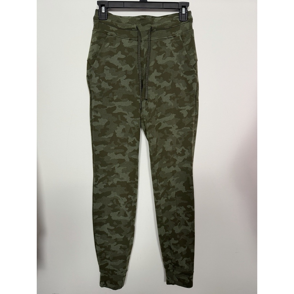 Lululemon Ready to Rulu Jogger 29"Heritage Camo Dark Olive Green Twil Size 4